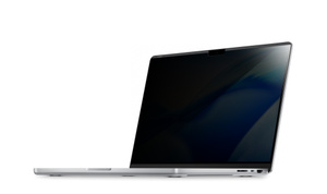 The Privacy Screen also has reversible viewing options. One side has a matte finish to reduce glare and fingerprints, while the other side is glossy and provides a clearer view of the monitor.
