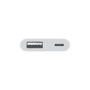 Side view of adapter showing USB and USB-C ports.
