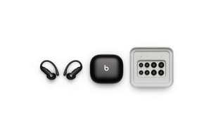 Silicone eartips with five size options - XS, S, M, L, XL.