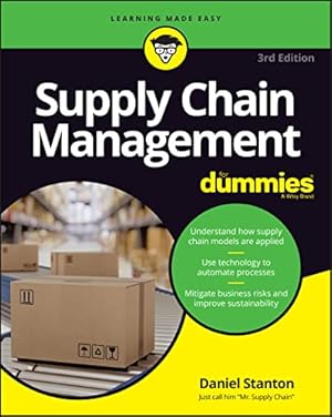 Book cover Supply Chain Management For Dummies