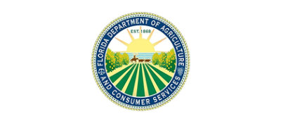Florida Department and Agriculture Logo.