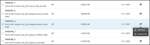Kernel Versions