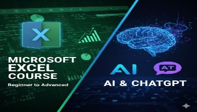 Microsoft Excel Course: Beginner to Advanced - AI and ChatGPT